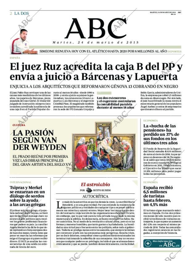 ABC MADRID 24-03-2015 página 2