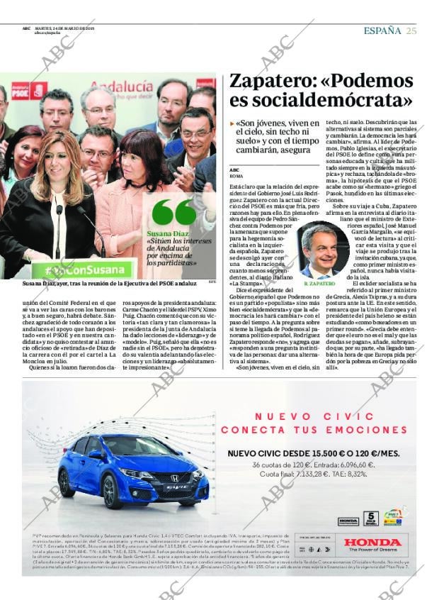 ABC MADRID 24-03-2015 página 25