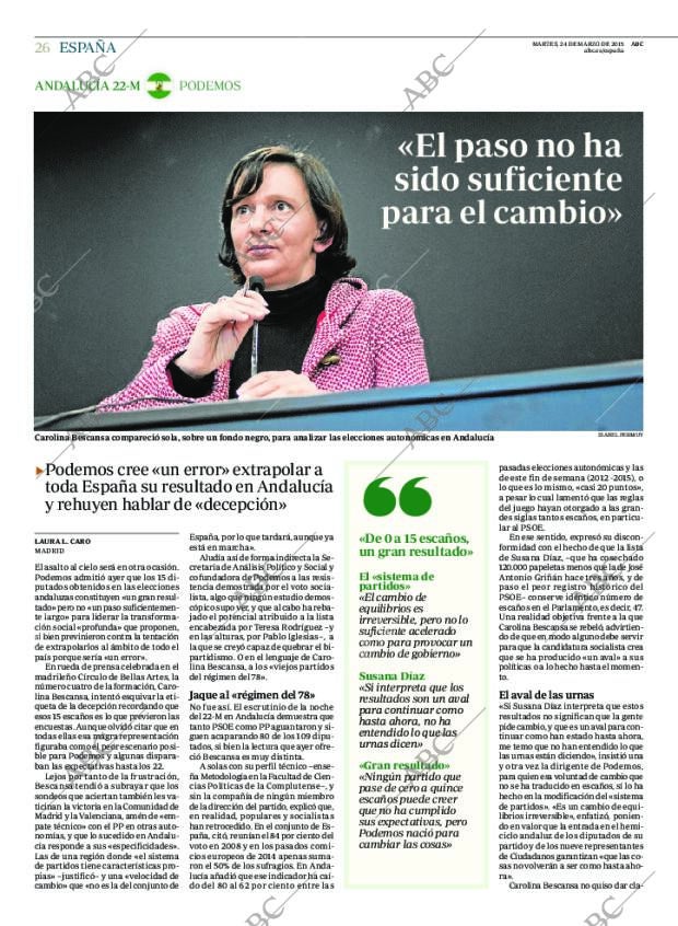 ABC MADRID 24-03-2015 página 26