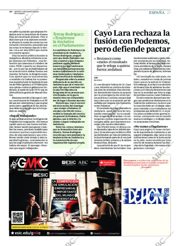 ABC MADRID 24-03-2015 página 27