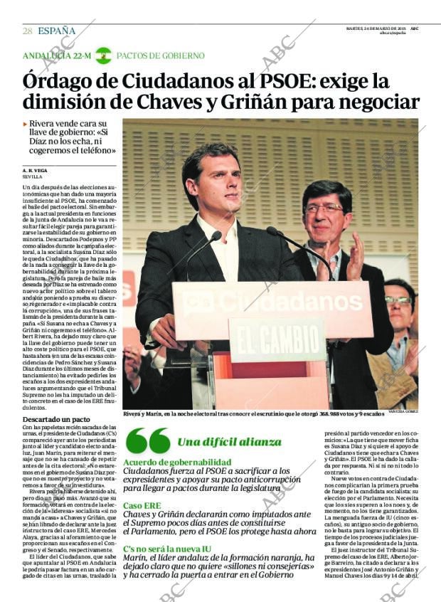 ABC MADRID 24-03-2015 página 28