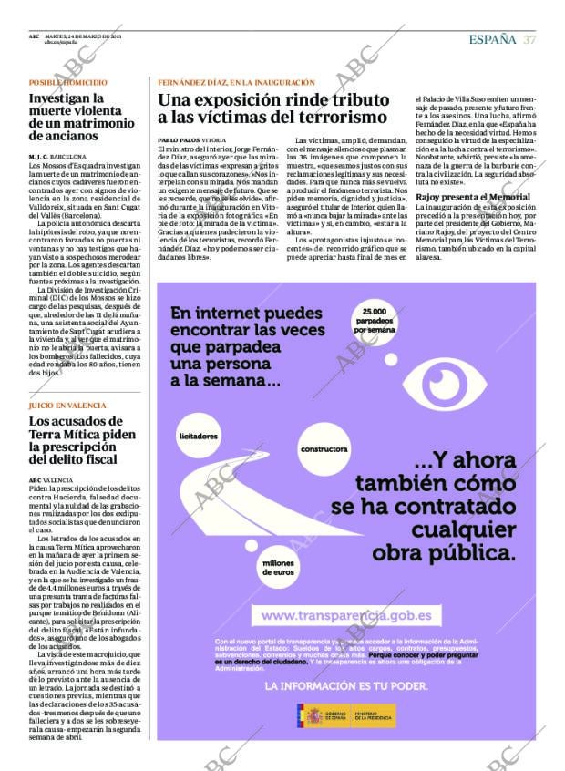 ABC MADRID 24-03-2015 página 37