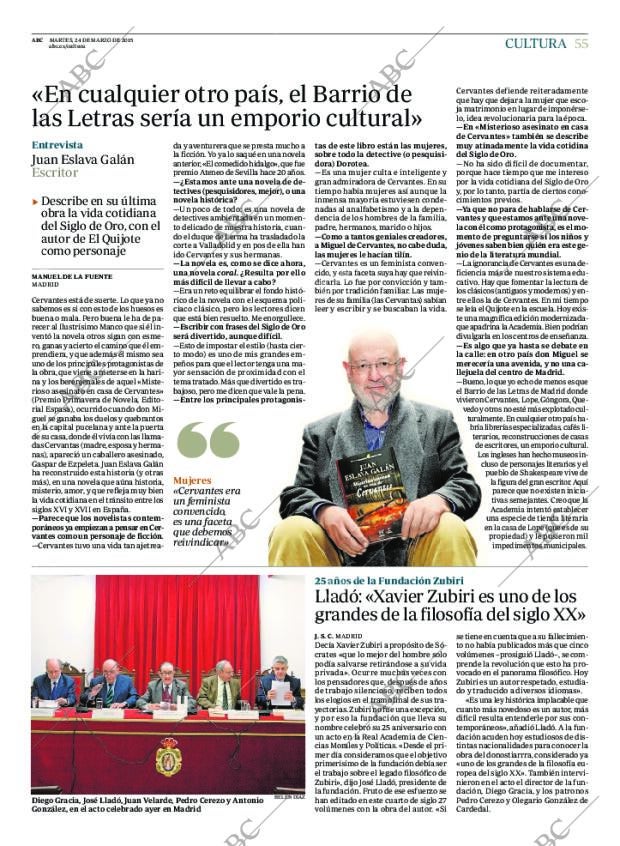 ABC MADRID 24-03-2015 página 55