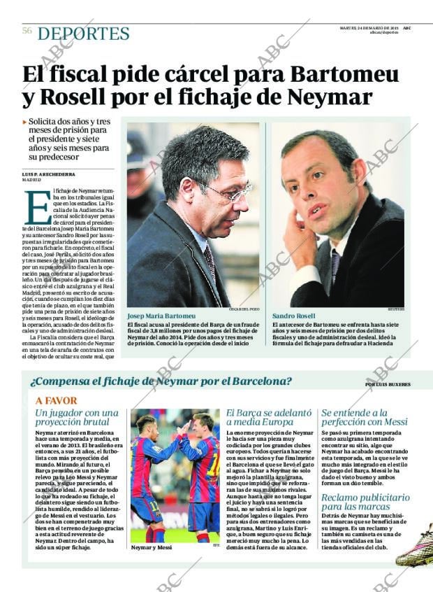 ABC MADRID 24-03-2015 página 56