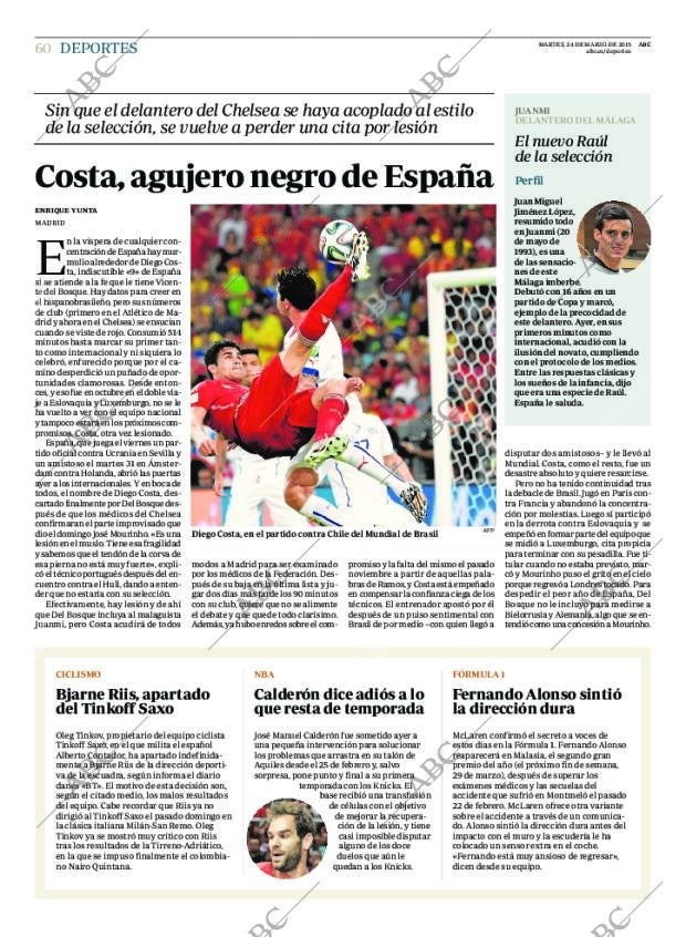 ABC MADRID 24-03-2015 página 60