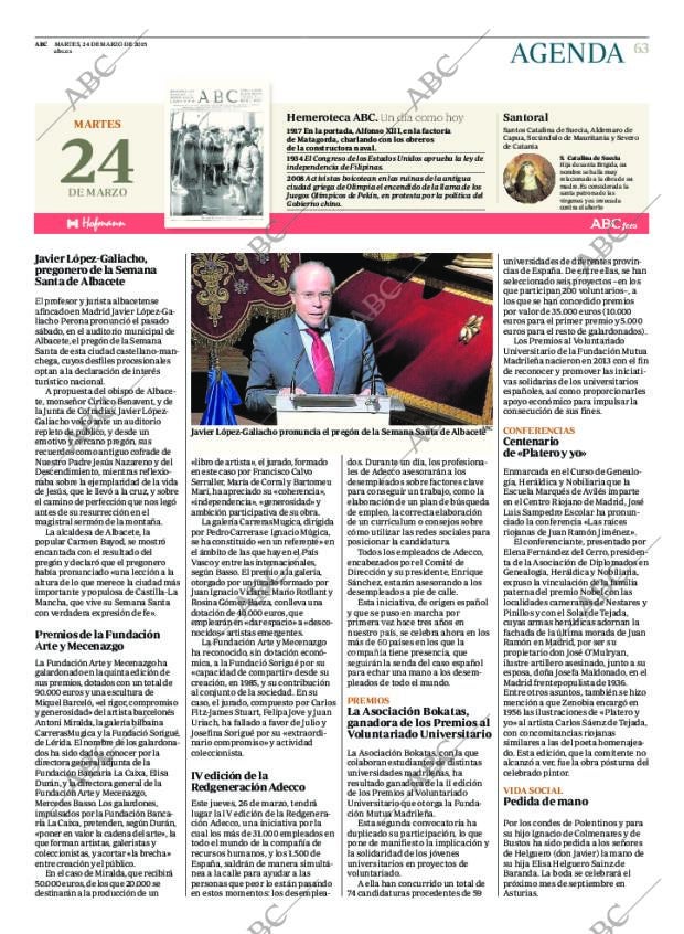 ABC MADRID 24-03-2015 página 63