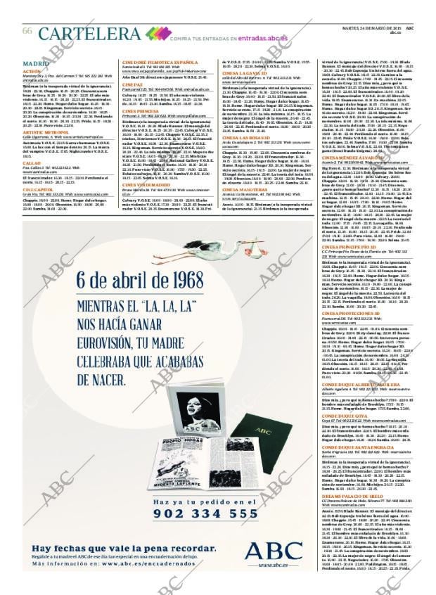 ABC MADRID 24-03-2015 página 66