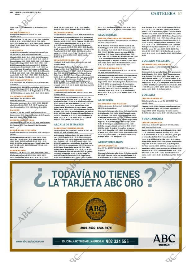 ABC MADRID 24-03-2015 página 67