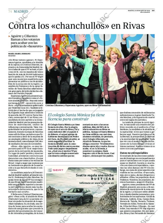 ABC MADRID 24-03-2015 página 74
