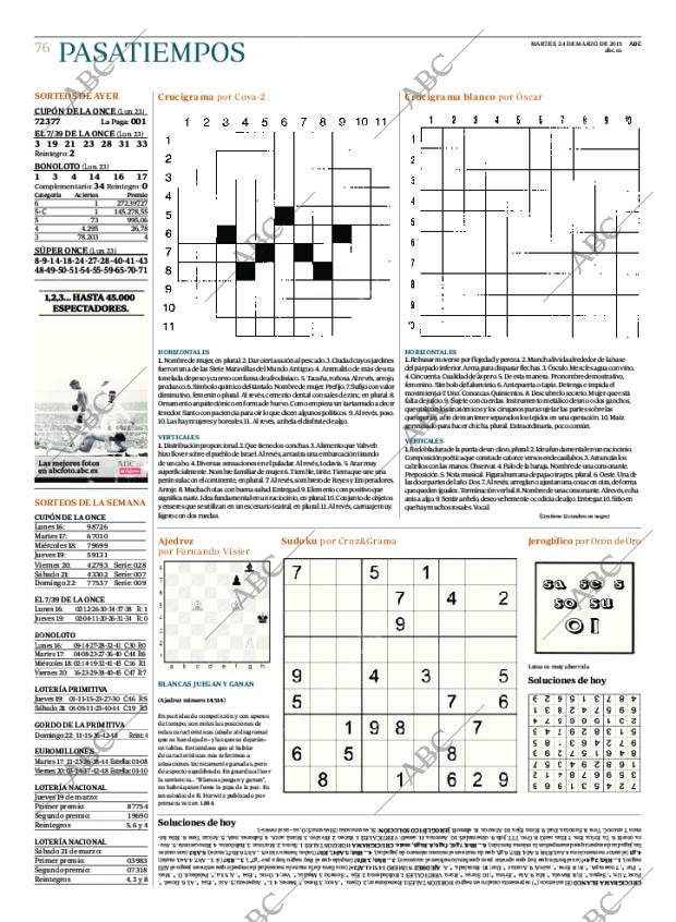 ABC MADRID 24-03-2015 página 76