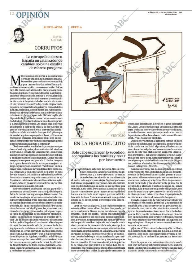 ABC MADRID 25-03-2015 página 12