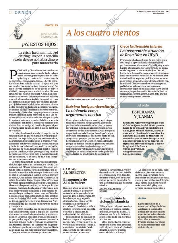 ABC MADRID 25-03-2015 página 14