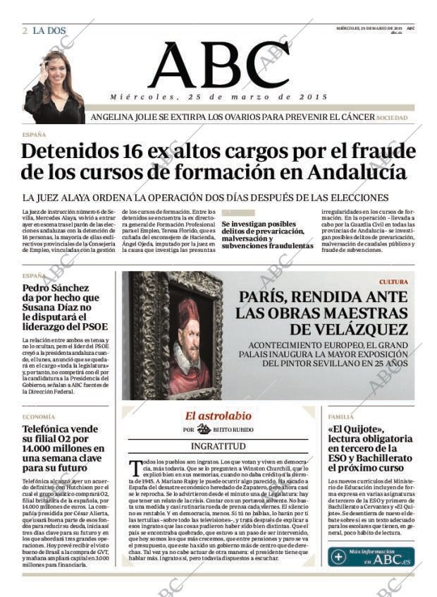 ABC MADRID 25-03-2015 página 2