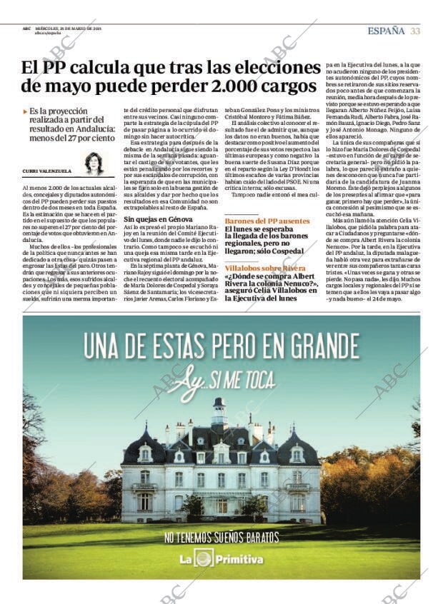 ABC MADRID 25-03-2015 página 33