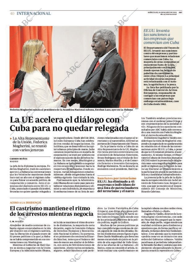ABC MADRID 25-03-2015 página 40