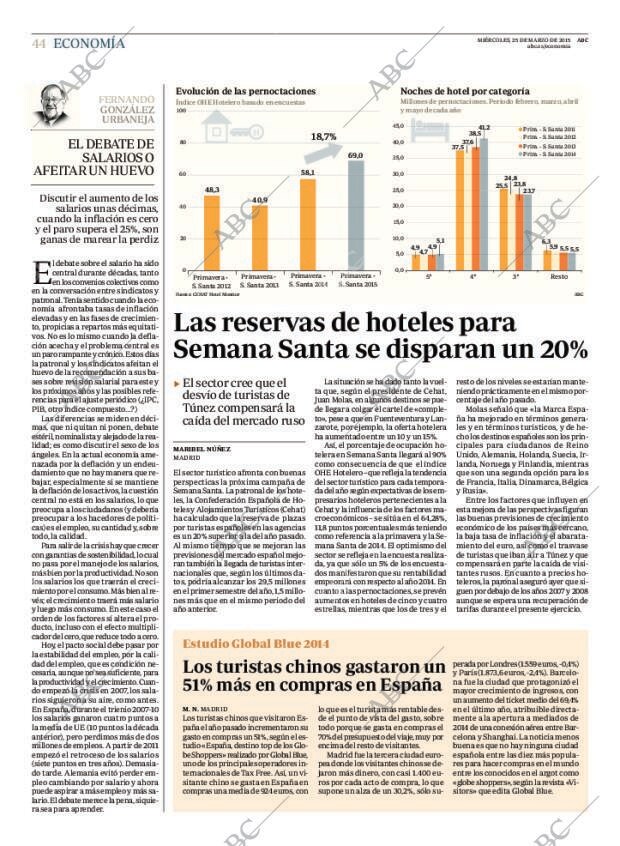 ABC MADRID 25-03-2015 página 44