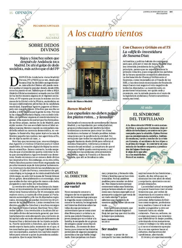 ABC MADRID 26-03-2015 página 16