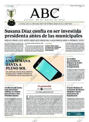 ABC MADRID 26-03-2015 página 2