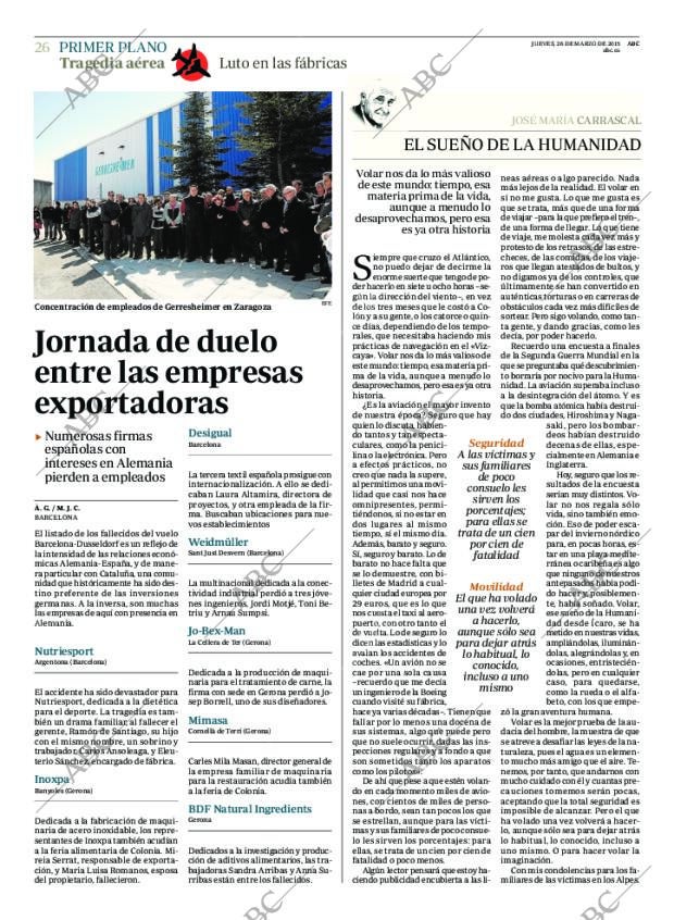 ABC MADRID 26-03-2015 página 26