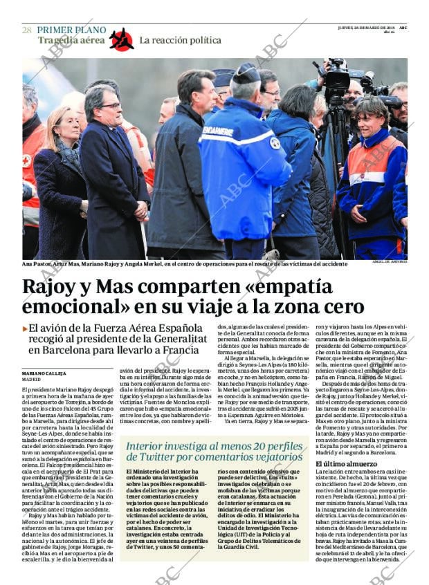 ABC MADRID 26-03-2015 página 28