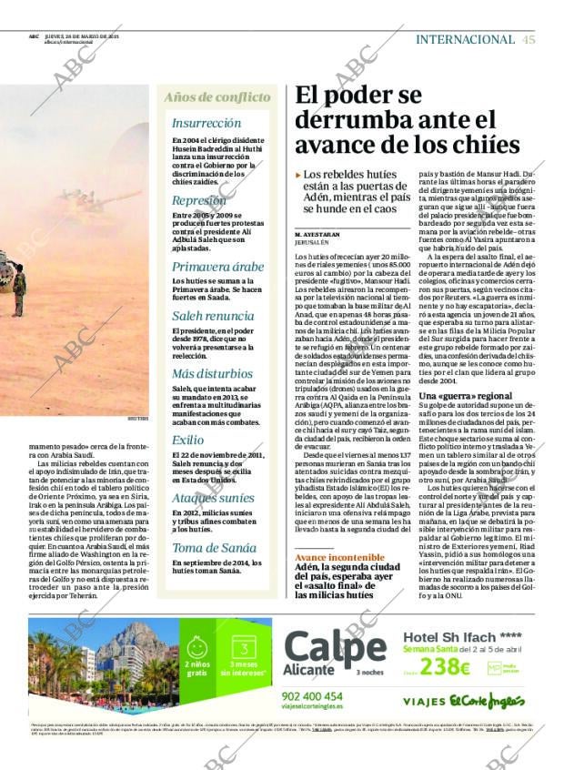 ABC MADRID 26-03-2015 página 45