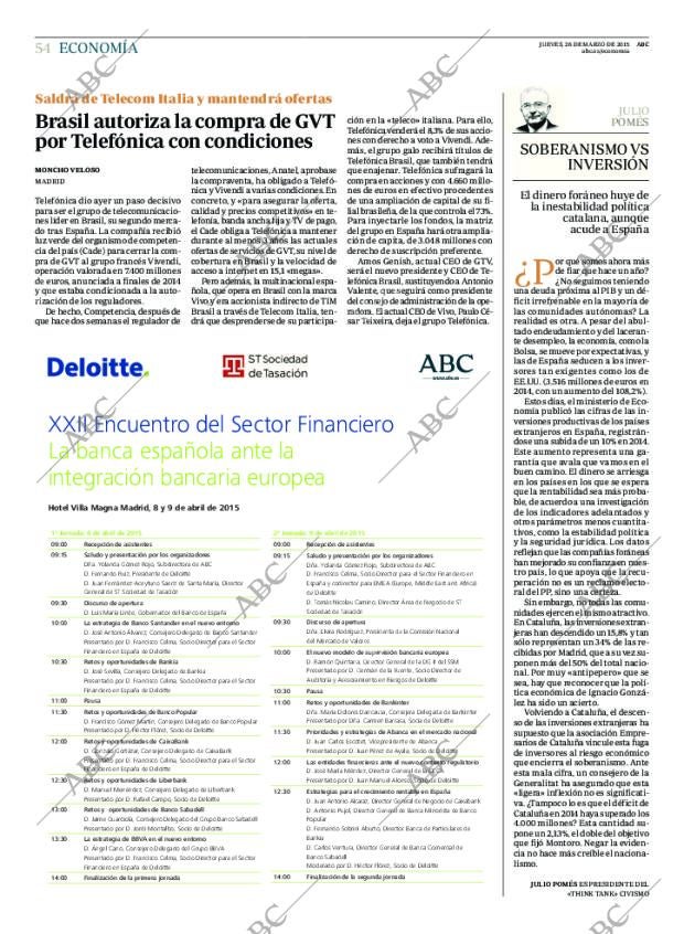 ABC MADRID 26-03-2015 página 54