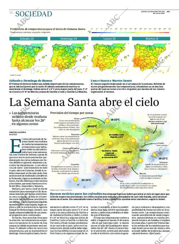 ABC MADRID 26-03-2015 página 56