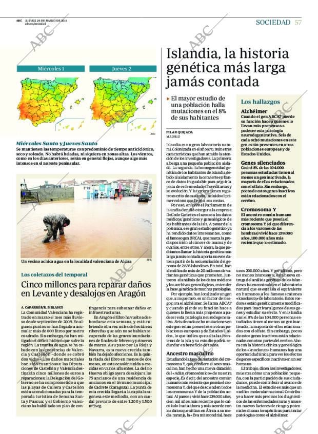 ABC MADRID 26-03-2015 página 57