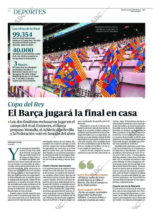ABC MADRID 26-03-2015 página 64