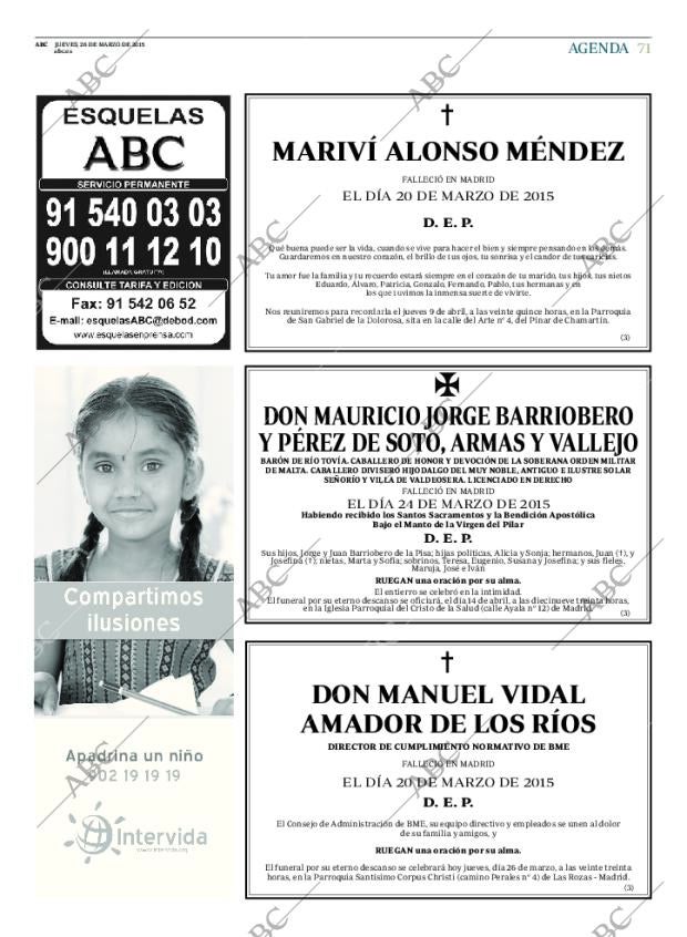 ABC MADRID 26-03-2015 página 71