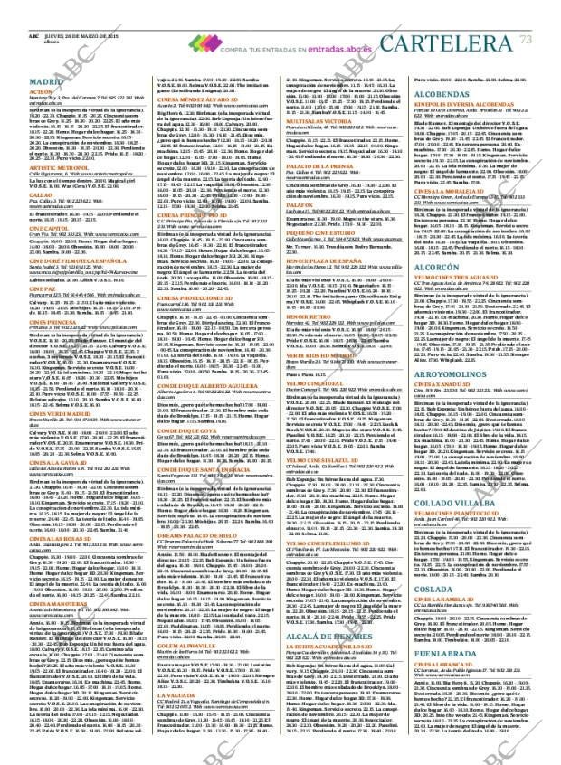 ABC MADRID 26-03-2015 página 73