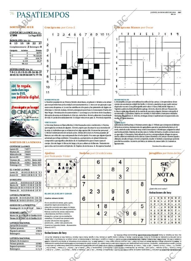 ABC MADRID 26-03-2015 página 76
