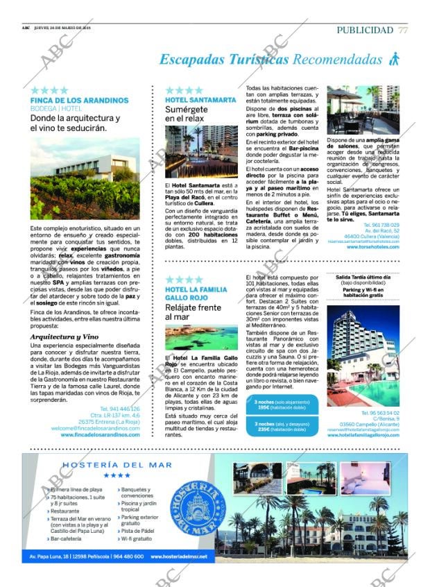 ABC MADRID 26-03-2015 página 77