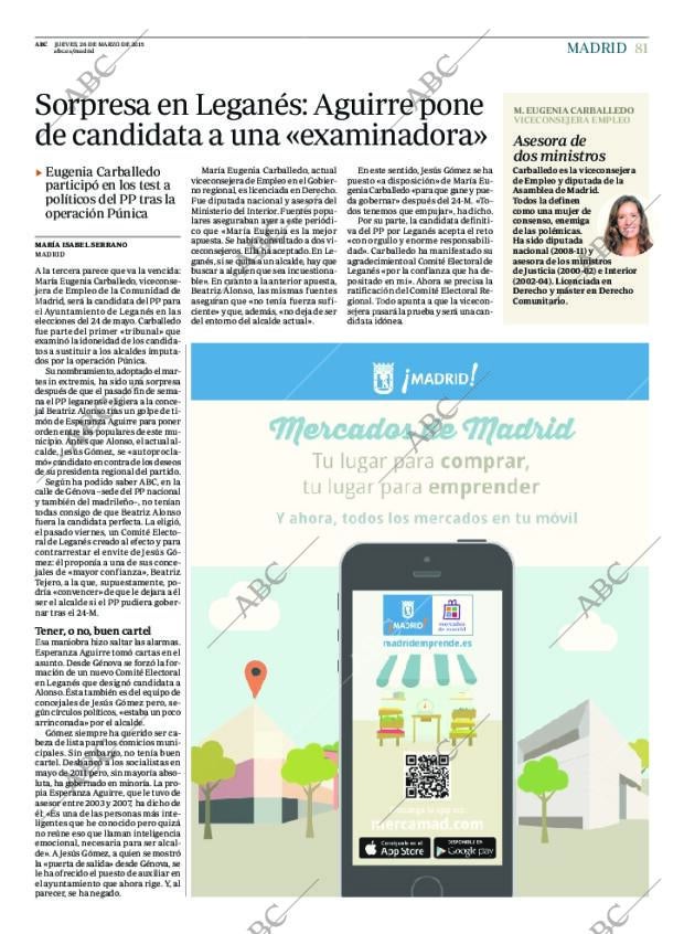 ABC MADRID 26-03-2015 página 81