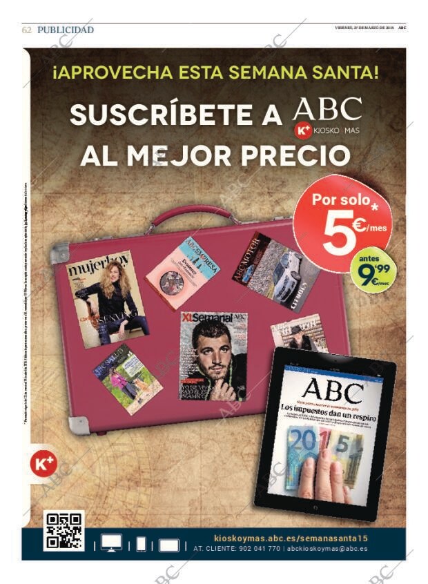 ABC CORDOBA 27-03-2015 página 62