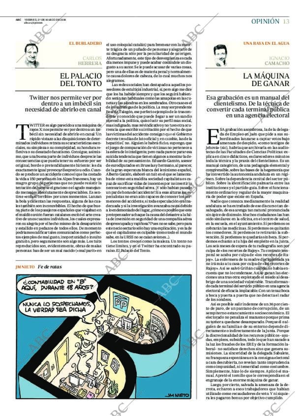 ABC MADRID 27-03-2015 página 13