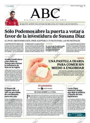 ABC MADRID 27-03-2015 página 2
