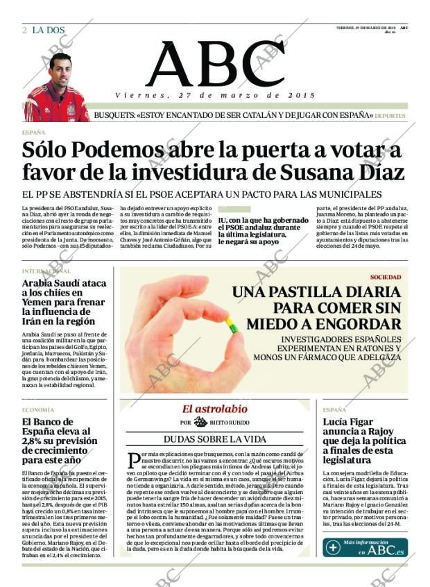 ABC MADRID 27-03-2015 página 2