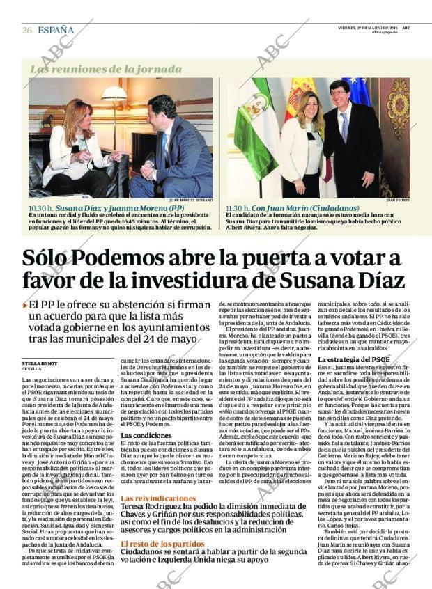 ABC MADRID 27-03-2015 página 26