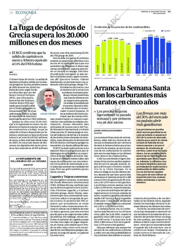 ABC MADRID 27-03-2015 página 36