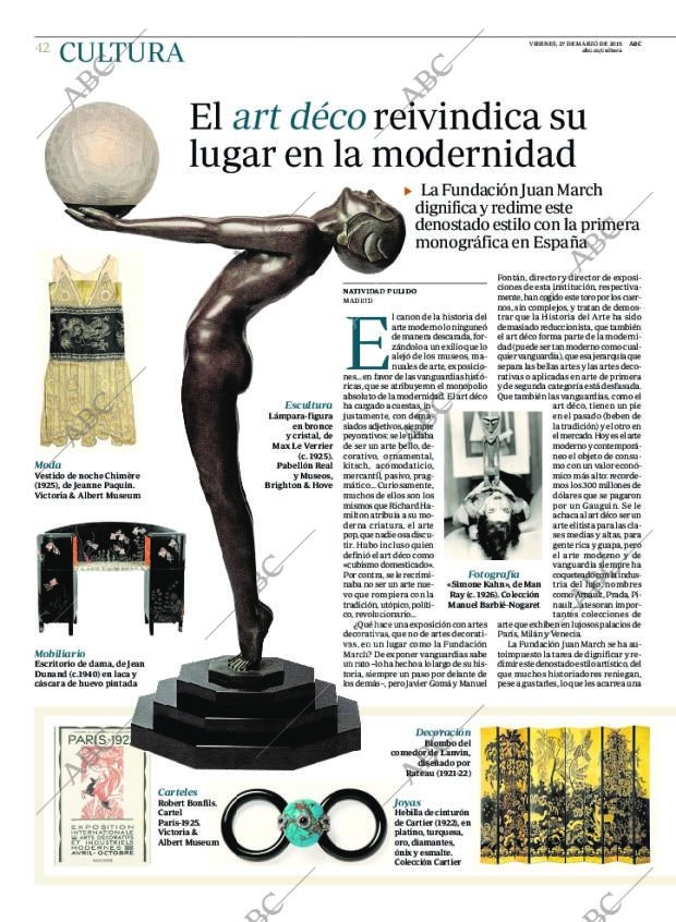 ABC MADRID 27-03-2015 página 42