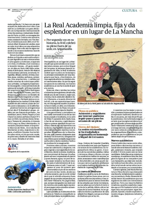 ABC MADRID 27-03-2015 página 43