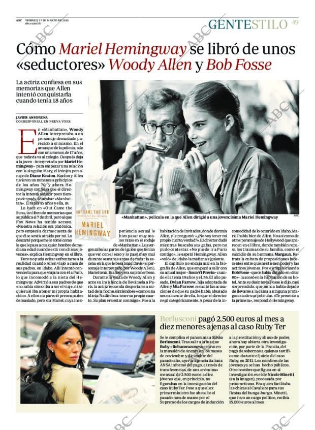 ABC MADRID 27-03-2015 página 49