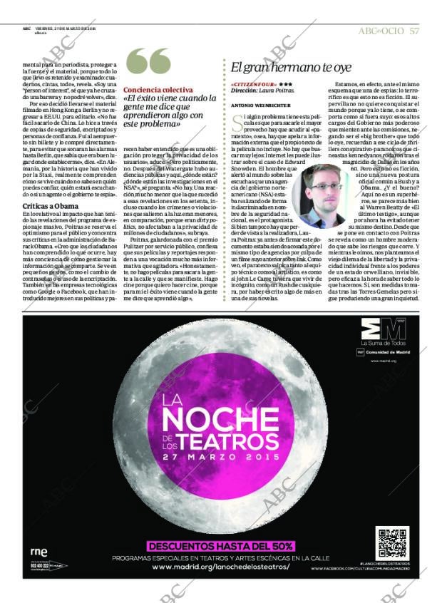ABC MADRID 27-03-2015 página 57