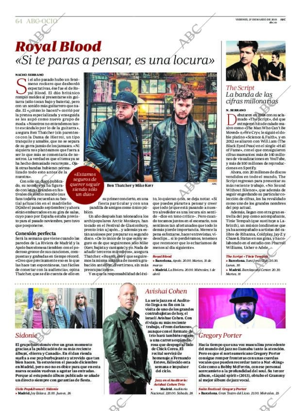 ABC MADRID 27-03-2015 página 64