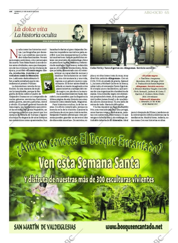 ABC MADRID 27-03-2015 página 65