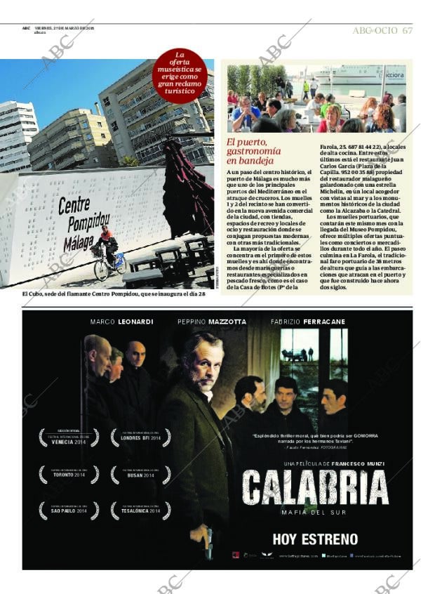 ABC MADRID 27-03-2015 página 67