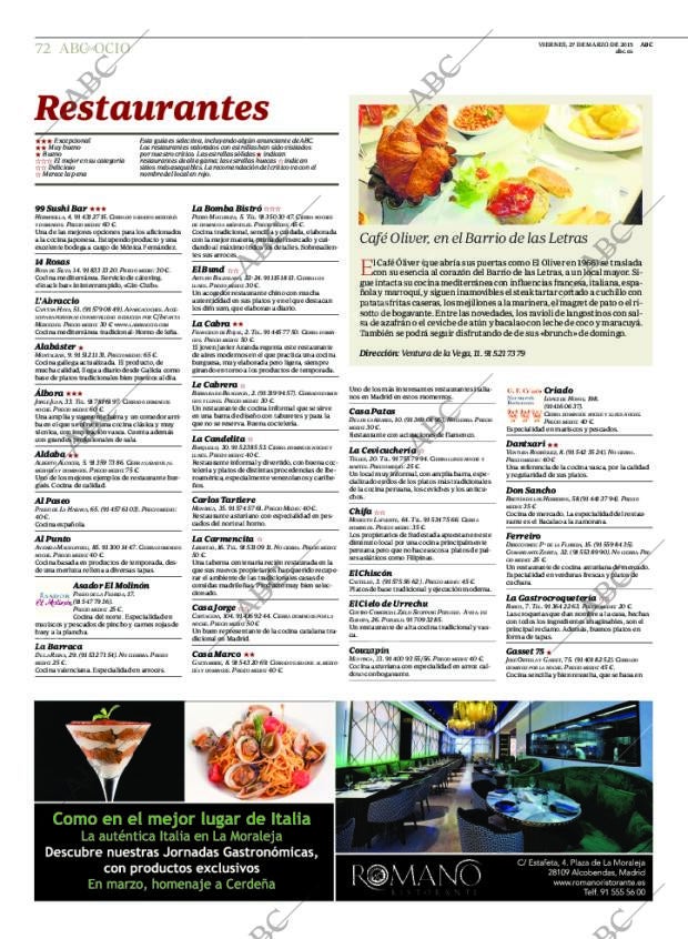 ABC MADRID 27-03-2015 página 72