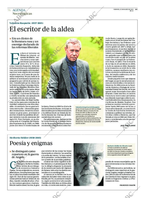 ABC MADRID 27-03-2015 página 76