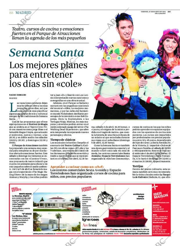 ABC MADRID 27-03-2015 página 88